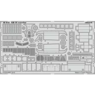 Eduard AH-1Z exterior for KittyHawk fotómaratás