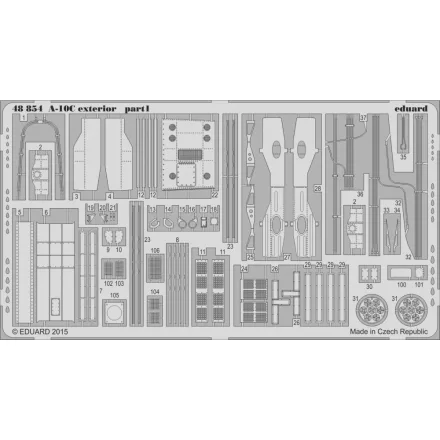 Eduard A-10C exterior (Italeri)