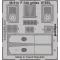 Eduard F-14A grilles STEEL for Tamiya fotómaratás