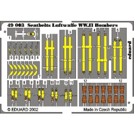 Eduard Seatbelts Luftwaffe WWII Bombers