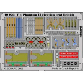 Eduard F-4 ejection seat British (Hasegawa, Revell)