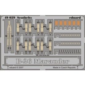 Eduard B-26 seatbelts (Revell)