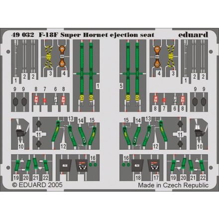 Eduard F/A-18F ejection seat (Hasegawa)