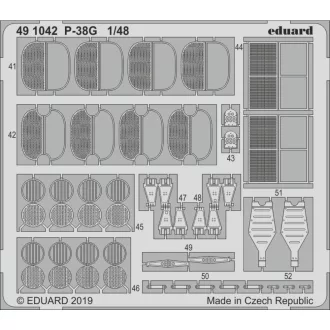 Eduard P-38G for Tamiya fotómaratás