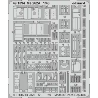 Eduard Me 262A for Hobby Boss fotómaratás