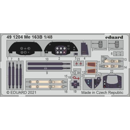 Eduard Me 163B (Gaspatch Models)