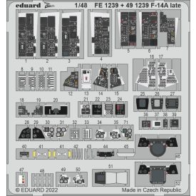 Eduard F-14A late interior (Tamiya)