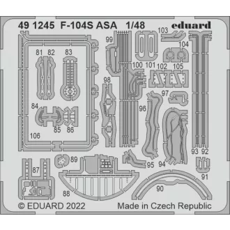 Eduard F-104S ASA for KINETIC fotómaratás