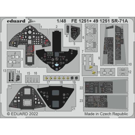 Eduard SR-71A interior (Revell)