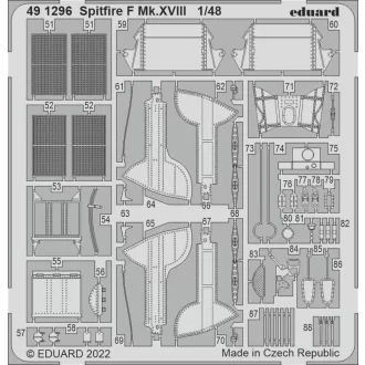 Eduard Spitfire F Mk.XVIII fotómaratás