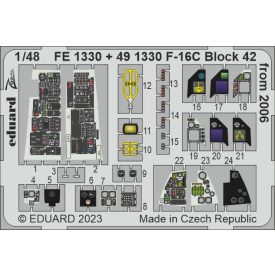 Eduard F-16C Block 42 from 2006 (Kinetic Model)