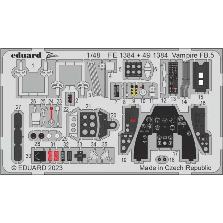 Eduard Vampire FB.5 (Airfix)