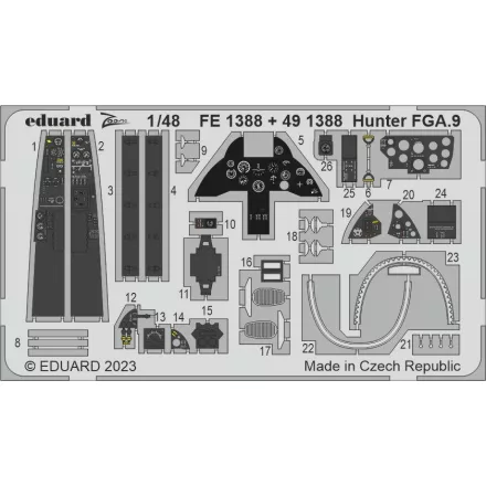 Eduard Hunter FGA.9 (Airfix)