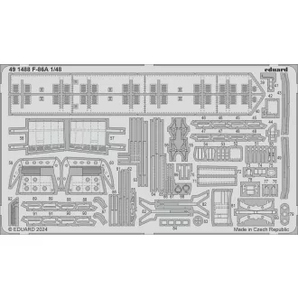 Eduard F-86A CLEAR PROP fotómaratás