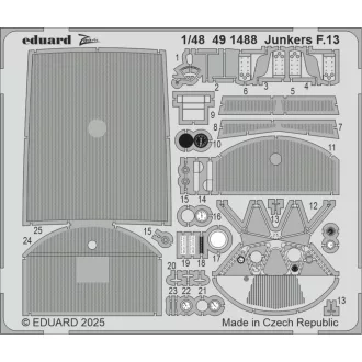 Eduard Junkers F.13 MINIART fotómaratás