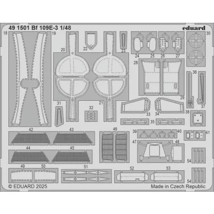 Eduard Bf 109E-3 (Hobby Boss)
