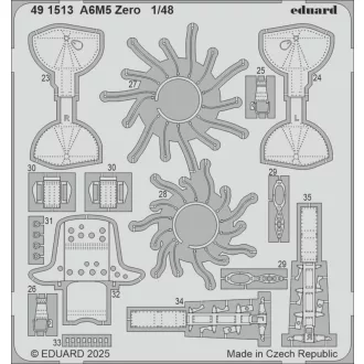 Eduard A6M5 Zero FINE MOLDS fotómaratás