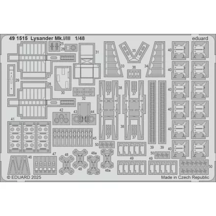 Eduard Lysander Mk. I/III (Airfix)