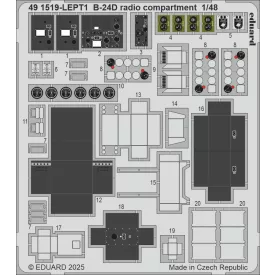 Eduard B-24D radio compartment (Hobby Boss)