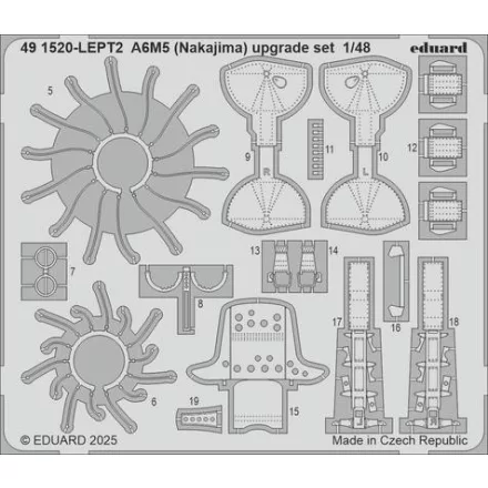 Eduard A6M5 (Nakajima) upgrade set (Eduard)