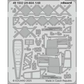 Eduard UH-60A ICM fotómaratás