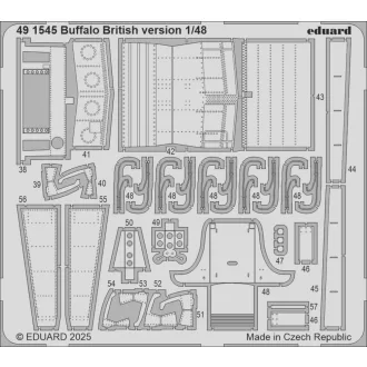 Eduard Buffalo British version TAMIYA fotómaratás
