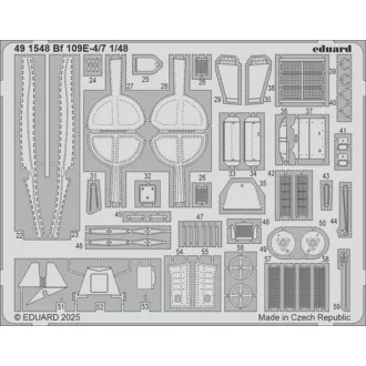Eduard Bf 109E-4/7 TAMIYA fotómaratás