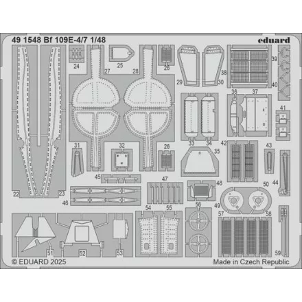 Eduard Bf 109E-4/7 (Tamiya)