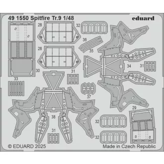 Eduard Spitfire Tr.9 AIRFIX fotómaratás