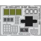 Eduard B-26F Marauder rear interior (ICM)