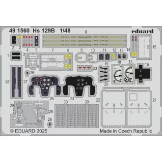 Eduard Hs 129B for Takom fotómaratás