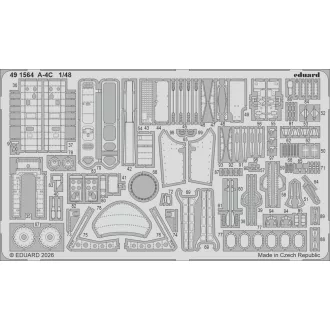 Eduard A-4C for Hobby Boss fotómaratás