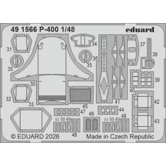 Eduard P-400 for Arma Hobby fotómaratás