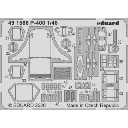 Eduard P-400 (Arma Hobby)