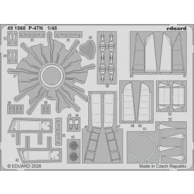 Eduard P-47N (Miniart)
