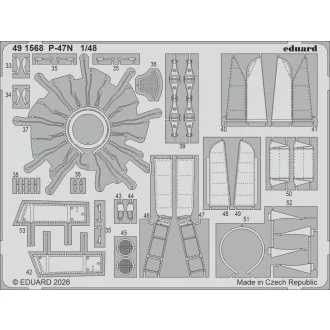 Eduard P-47N for Miniart fotómaratás