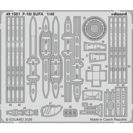 Eduard F-16I SUFA (Great Wall Hobby)