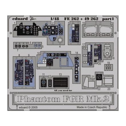 Eduard Phantom FGR Mk.2 (Hasegawa, Revell)
