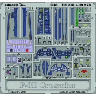 Eduard F-8E Crusader für Hasegawa Bausatz fotómaratás