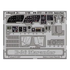 Eduard B-26 interior (Revell)