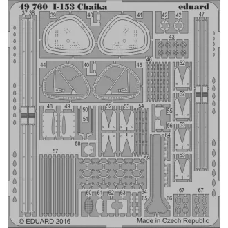 Eduard I-153 Chaika for ICM fotómaratás