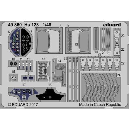 Eduard Hs 123 (Gaspatch Models)