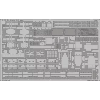 Eduard USS Arizona 1941 for Hobby Boss fotómaratás