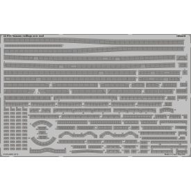 Eduard Yamato railings (Tamiya)