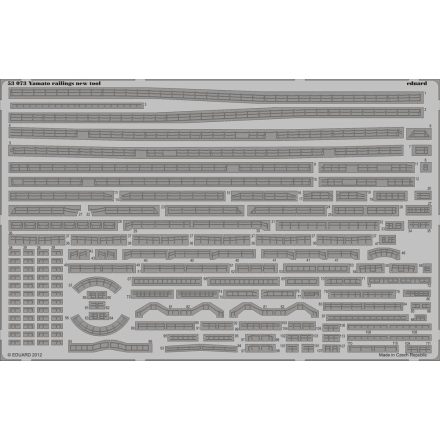 Eduard Yamato railings (Tamiya)