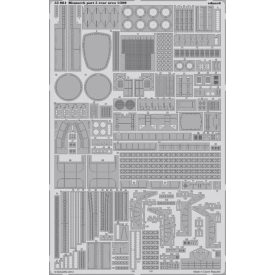 Eduard Bismarck part 5 - rear area (Trumpeter)