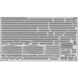 Eduard Prince of Wales cranes and railings (Tamiya)