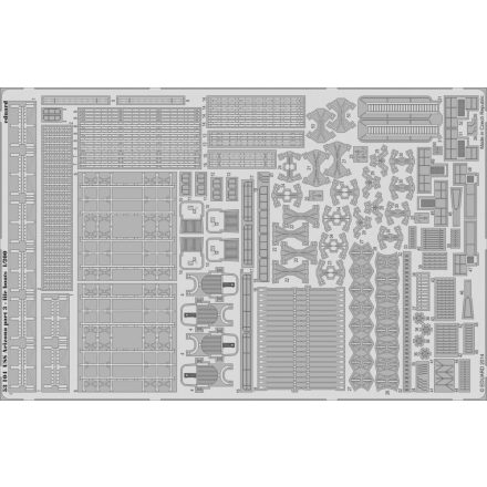 Eduard USS Arizona part 3-life boats (Trumpeter)