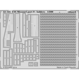 Eduard USS Missouri part 9 - ladders (Trumpeter)