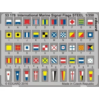 Eduard International Marine Signal Flags STEEL fotómaratás